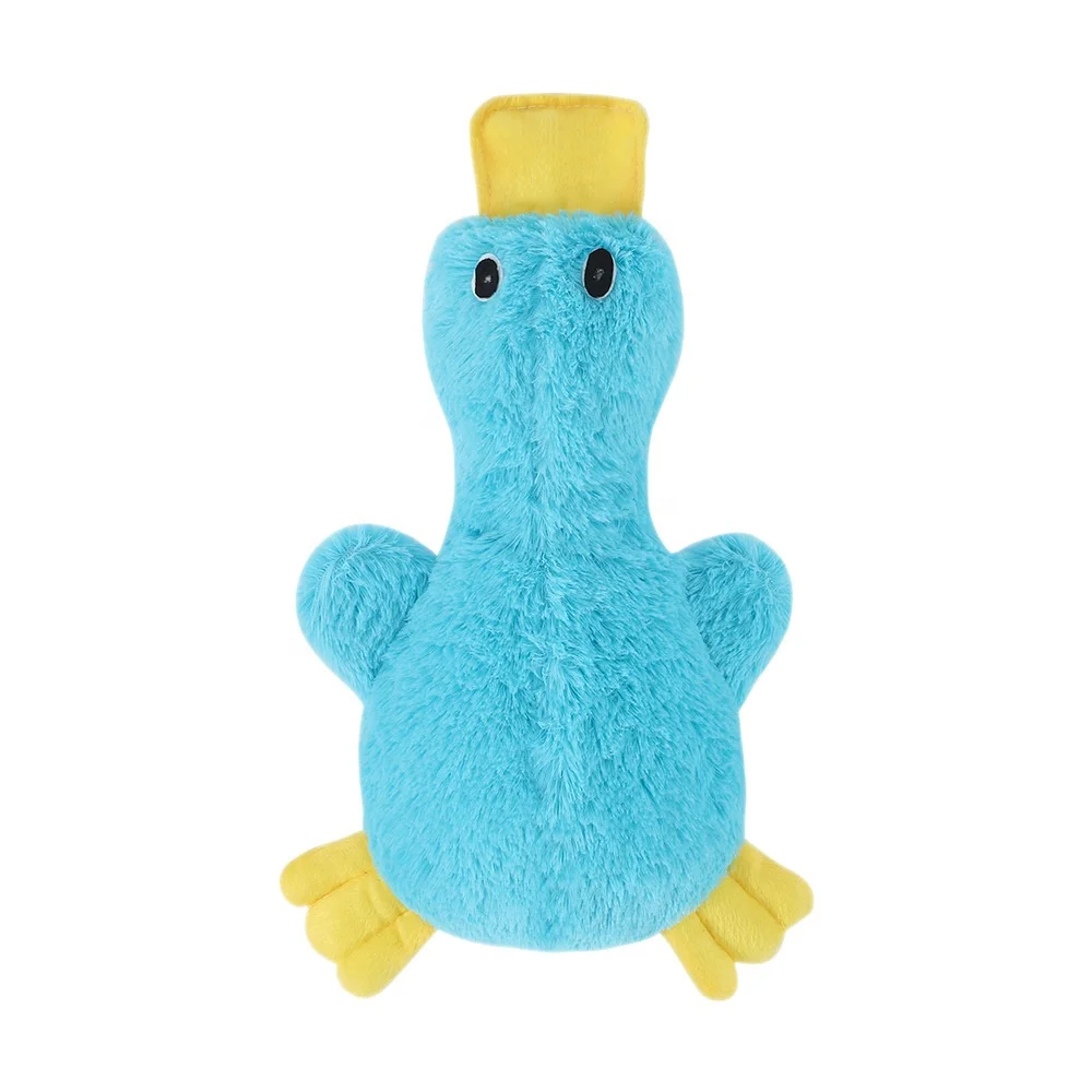 USMILEPET Best Seller Pet Toys Cute Stuffed Duck with Soft Squeaker Plush Chew and Play for Indoor Puppies and Senior Dogs