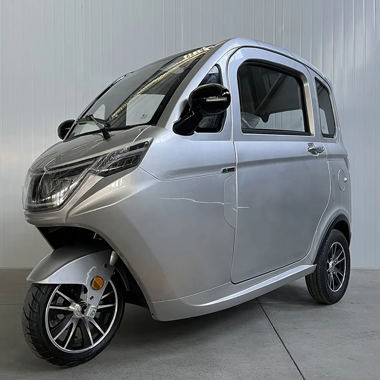 Electric mini car new ebergy  ecobkie  escooter enclosed scooter  cabin car cabin bike for elder person