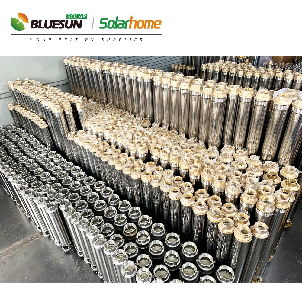 Bluesun 2hp 3hp 5hp dc solar water pump deep well solar water pump for agriculture irrigation