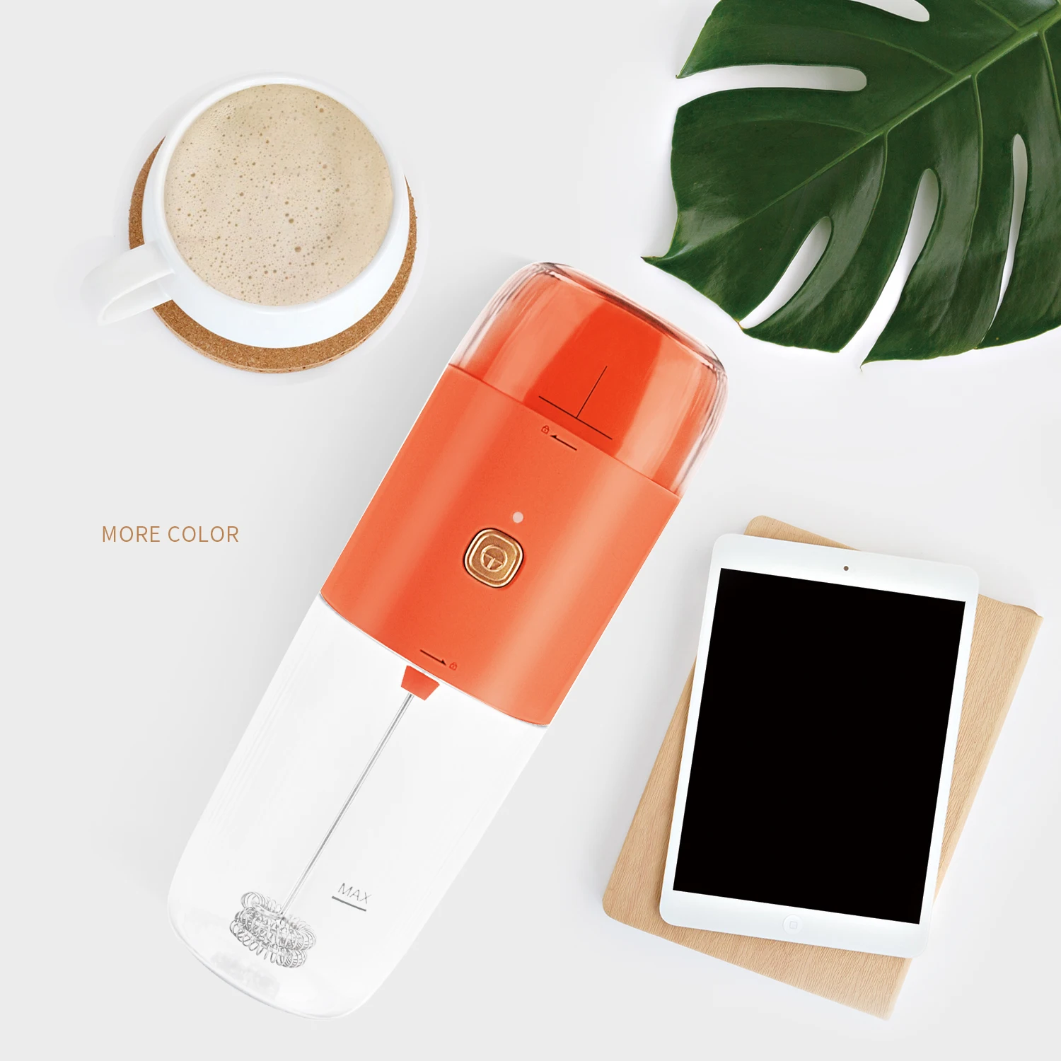 2 в 1 ручной вспениватель для кофе молока