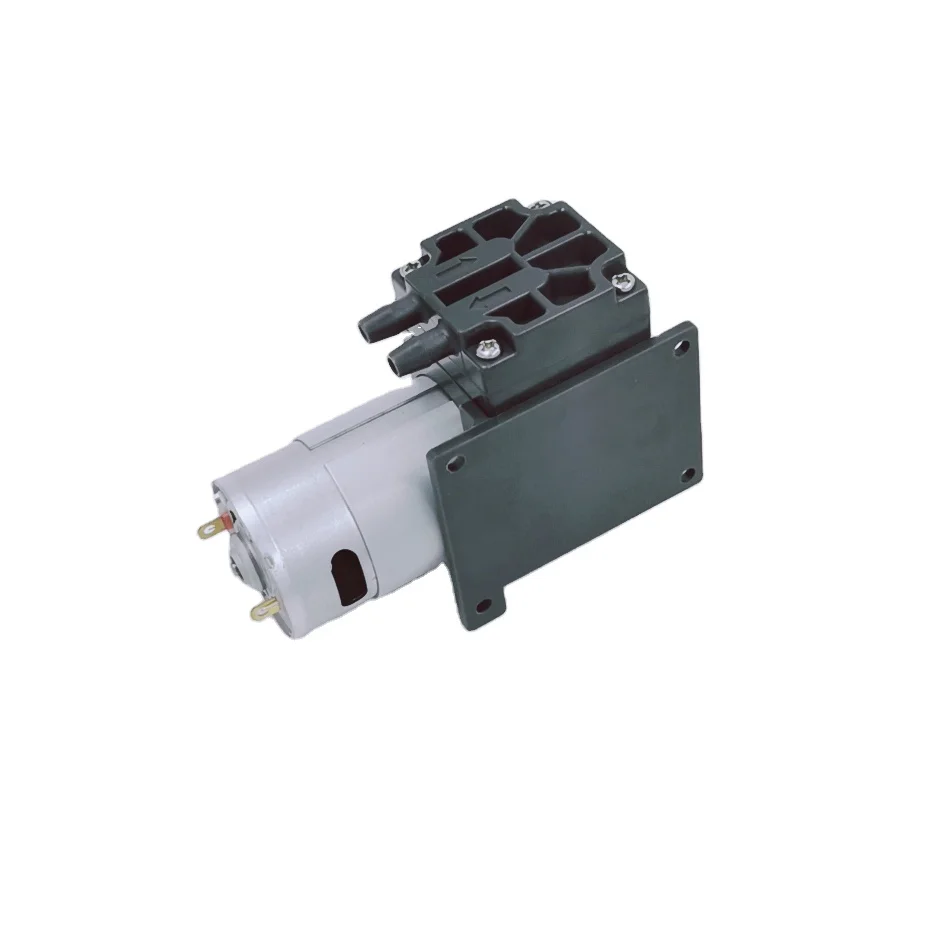 12V 24v Dc 3l/min 90kpa Quiet Vacuum Pump Lab Circulating Piston Pump