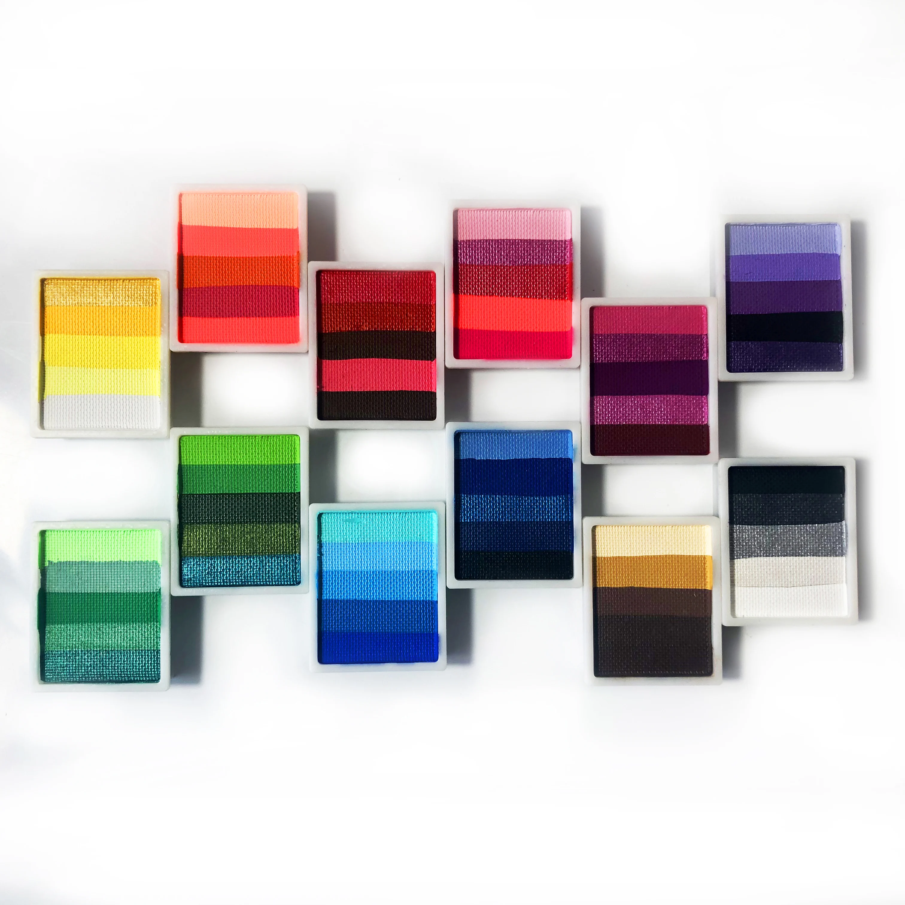 Быстрая доставка, профессиональный набор краски для лица с мировым цветом, краска для лица и тела, поставщики нетоксичных краски для лица с радугой