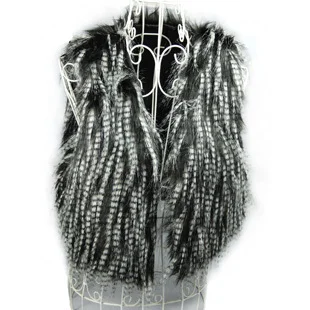 
women hot sale peocock& mongolian faux fur coat 2020 