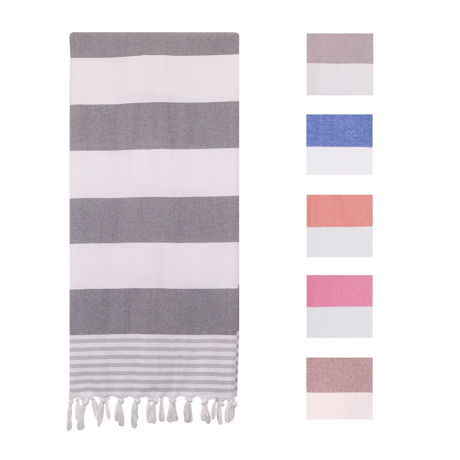 100% Cotton Turkish Bath Towels Quick Dry And Highly Absorbent Sand Free Beach Blanket Oversized Large Turkish Towel