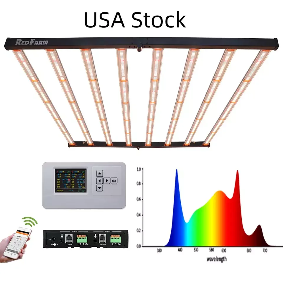 В наличии в США 730nm дальний lm301b красный 1000 Вт samsung внутренний садовый гидропонный 800 Светодиодный светильник для выращивания с lm 281b lm301h