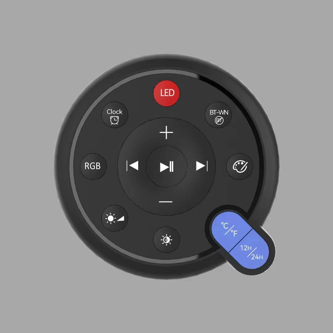 Fullwill White Noise Machine Alarm Clock and Nightlight with Natural Sound Alarm BT Spraker Night Lamp Digit Clock