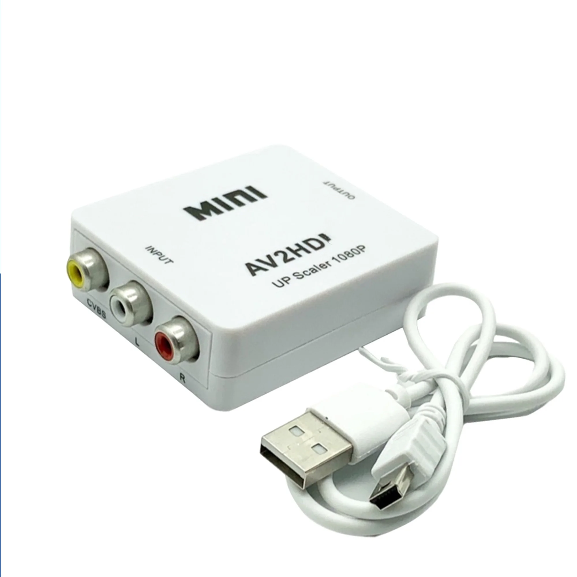 Композитный USB-кабель для зарядки ARK Mini RCA CVBS AV к HDTV Видео Аудио AV2HDTV адаптер конвертер ТВ ноутбука