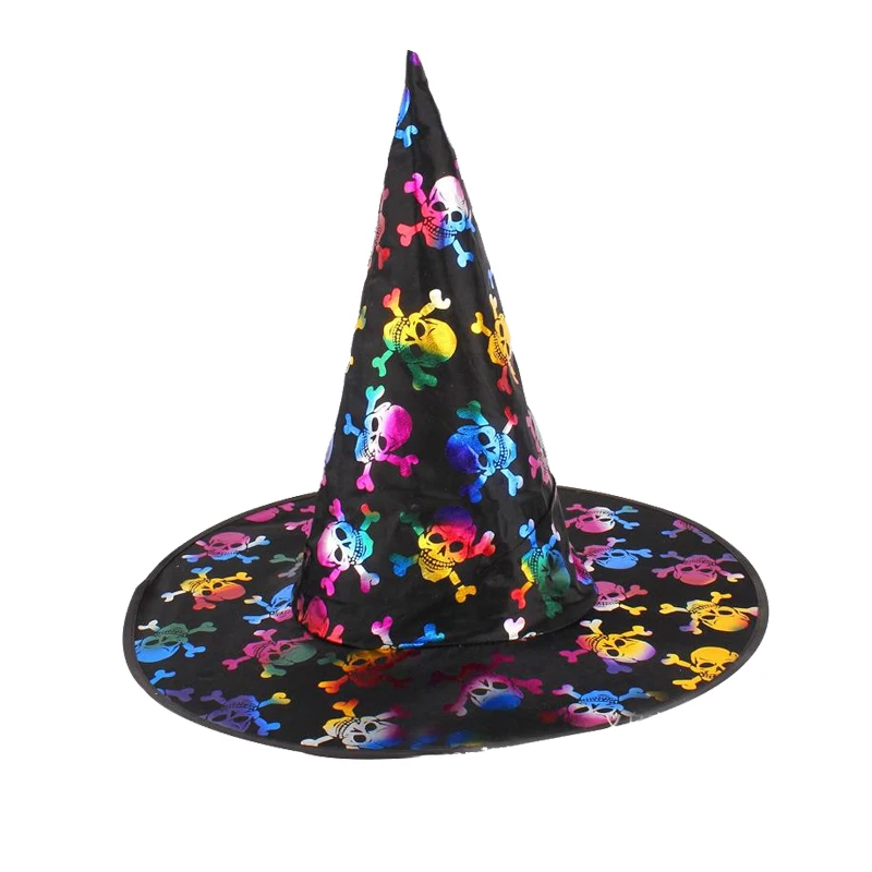 With hat Wizard Halloween Witches Fancy Dress Costume Accessory Hat
