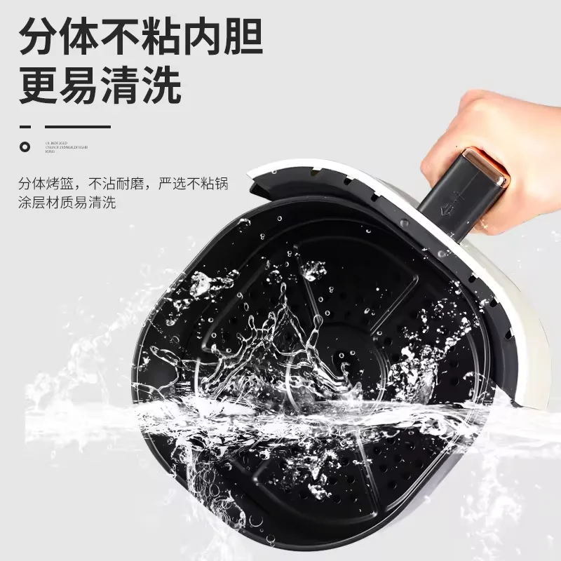 High quality electric oven household oil-free electric fryer large capacity French fryer digital touch screen air fryer