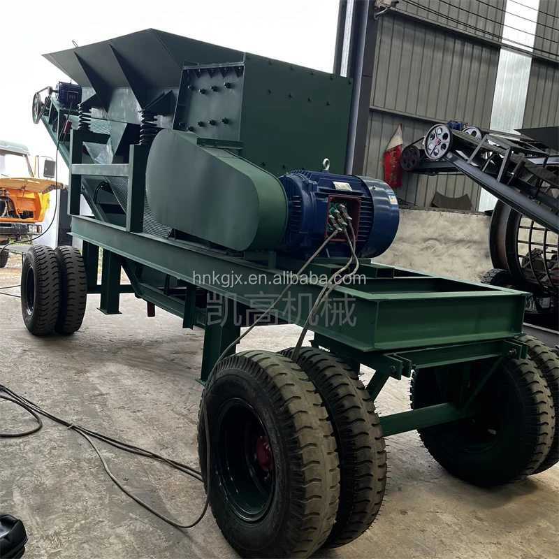 Box crusher Diesel driven hammer crusher