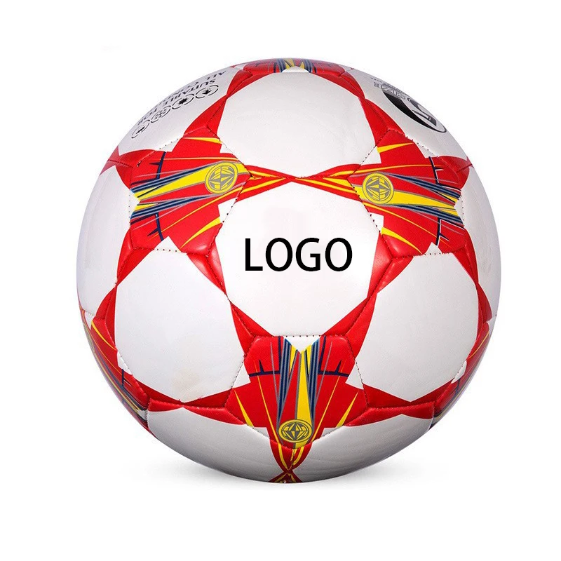 custom logo the cheapest retro ballon de football premium soccer ball size 5 original pu leather