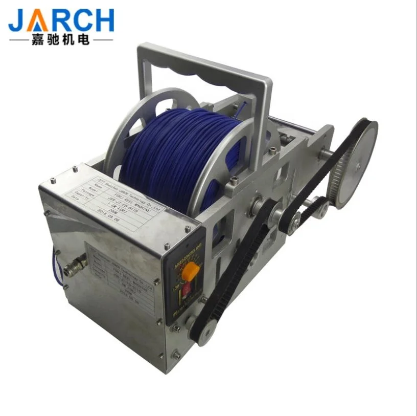 Custom Towing machine Cable Reel Power supply system of ground station to UAV towing winch