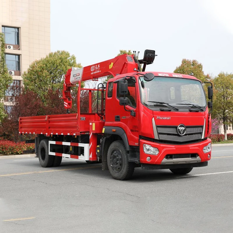 China truck mounted crane 2 tons 4x2 1ton used truck mounted crane for sale