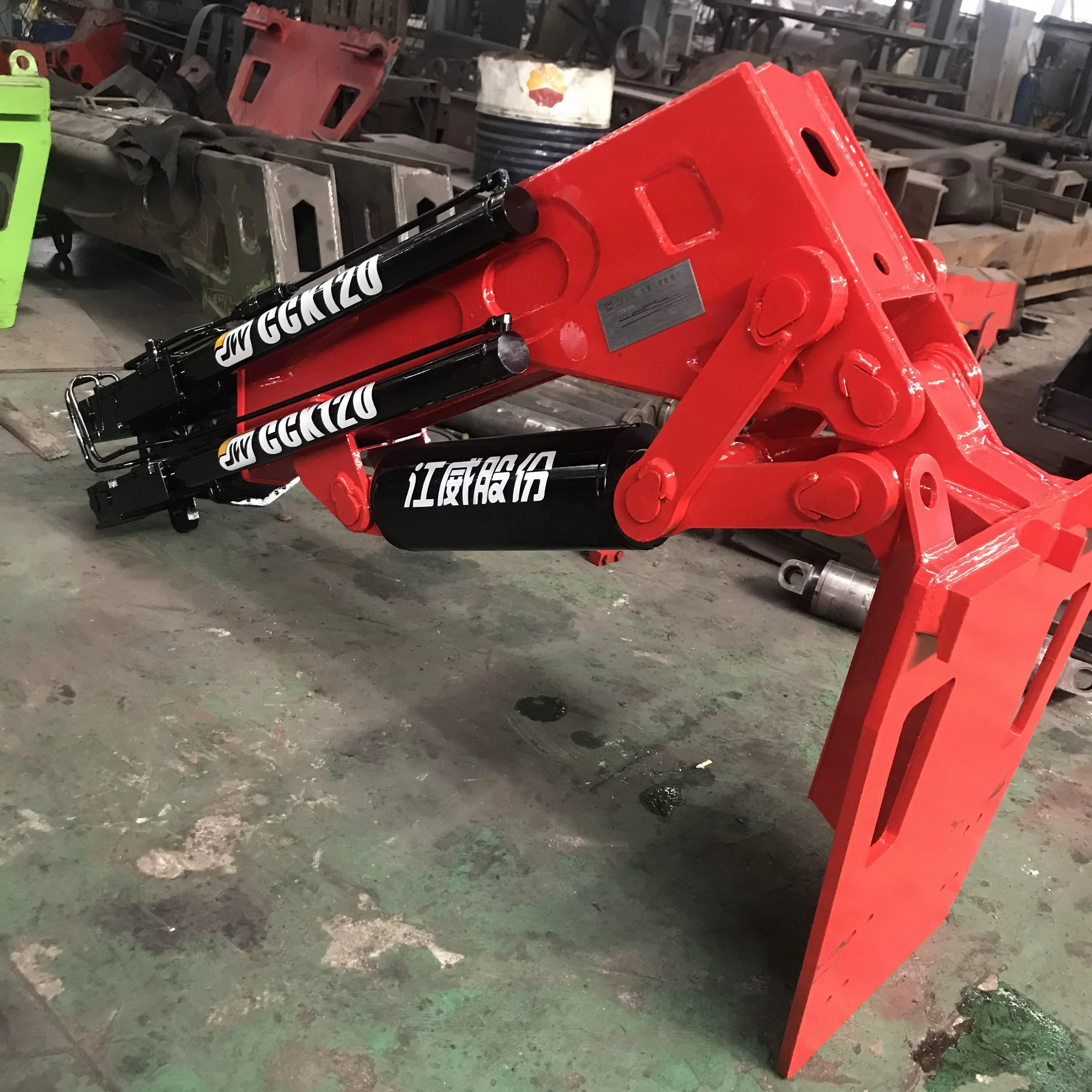 Hydraulic Small Mobile Floor Crane 5 ton for sale