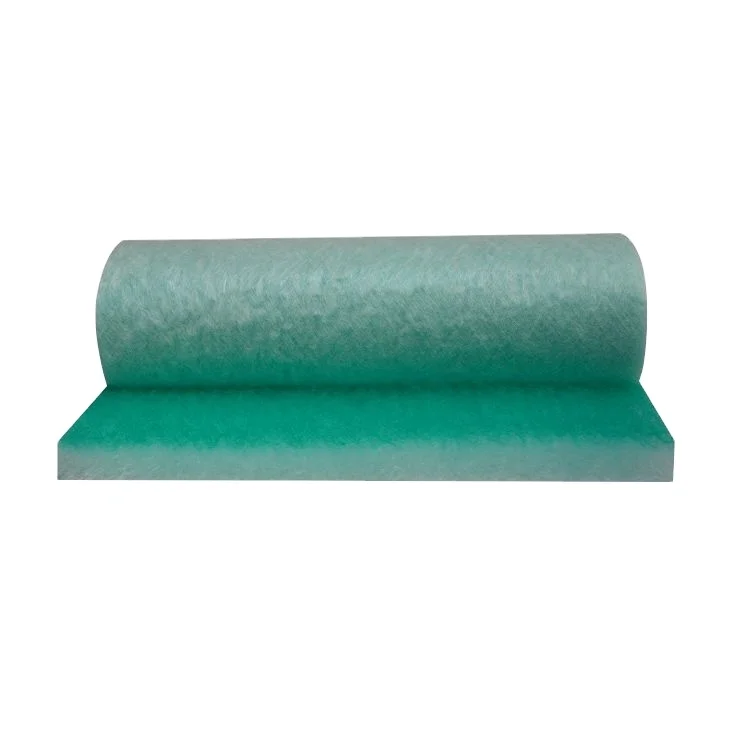 50mm 70mm Filter Arrestor Factory Manufacturing Air Material Clean Floor Fiberglass Spray Booth Filters Media For Painting Room