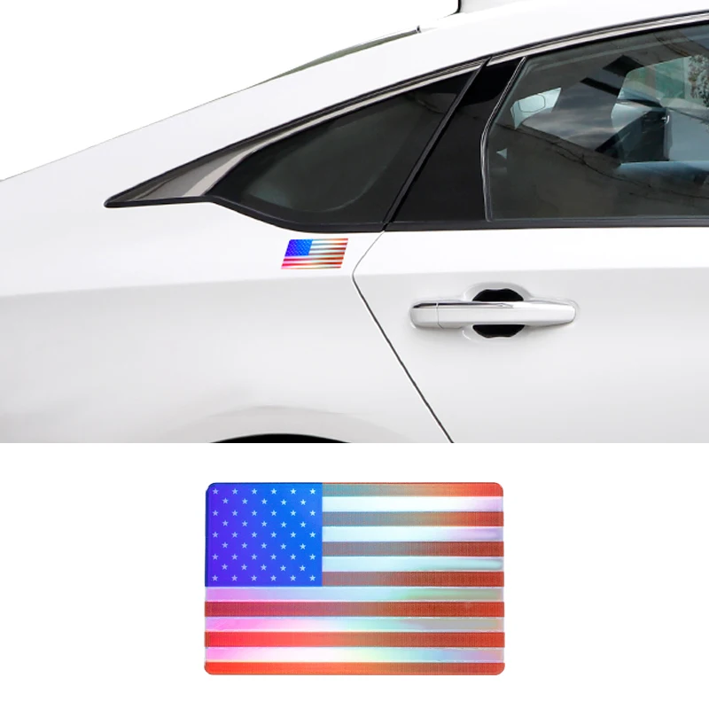 Customized Flag Car Body Window Decal Sticker Car Acrylic Sticker for Car Bumper Gas Tank