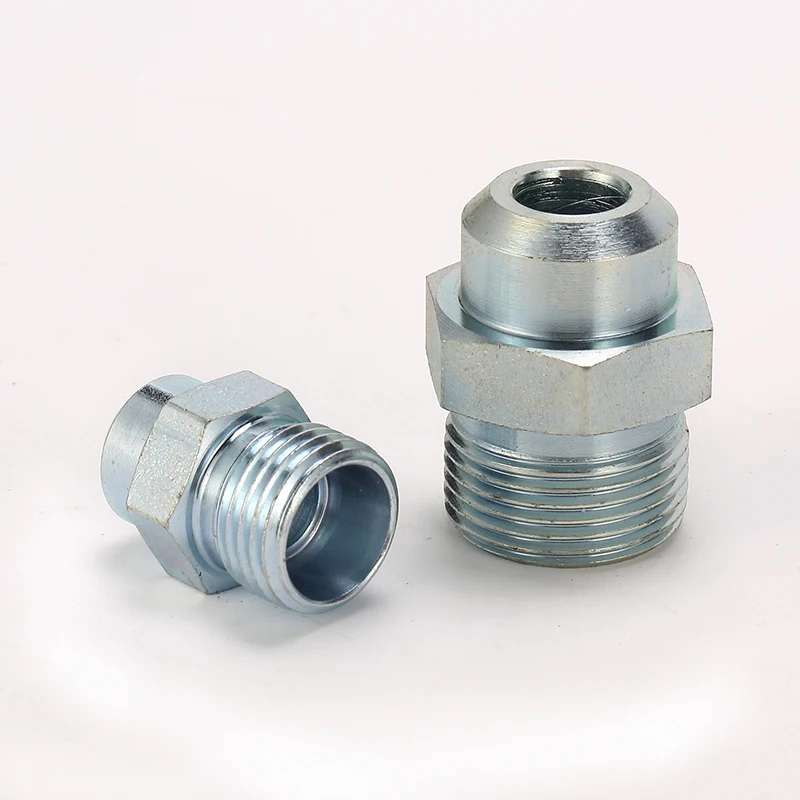 ISO 9001 hydraulic straight metric weld pipe fittings