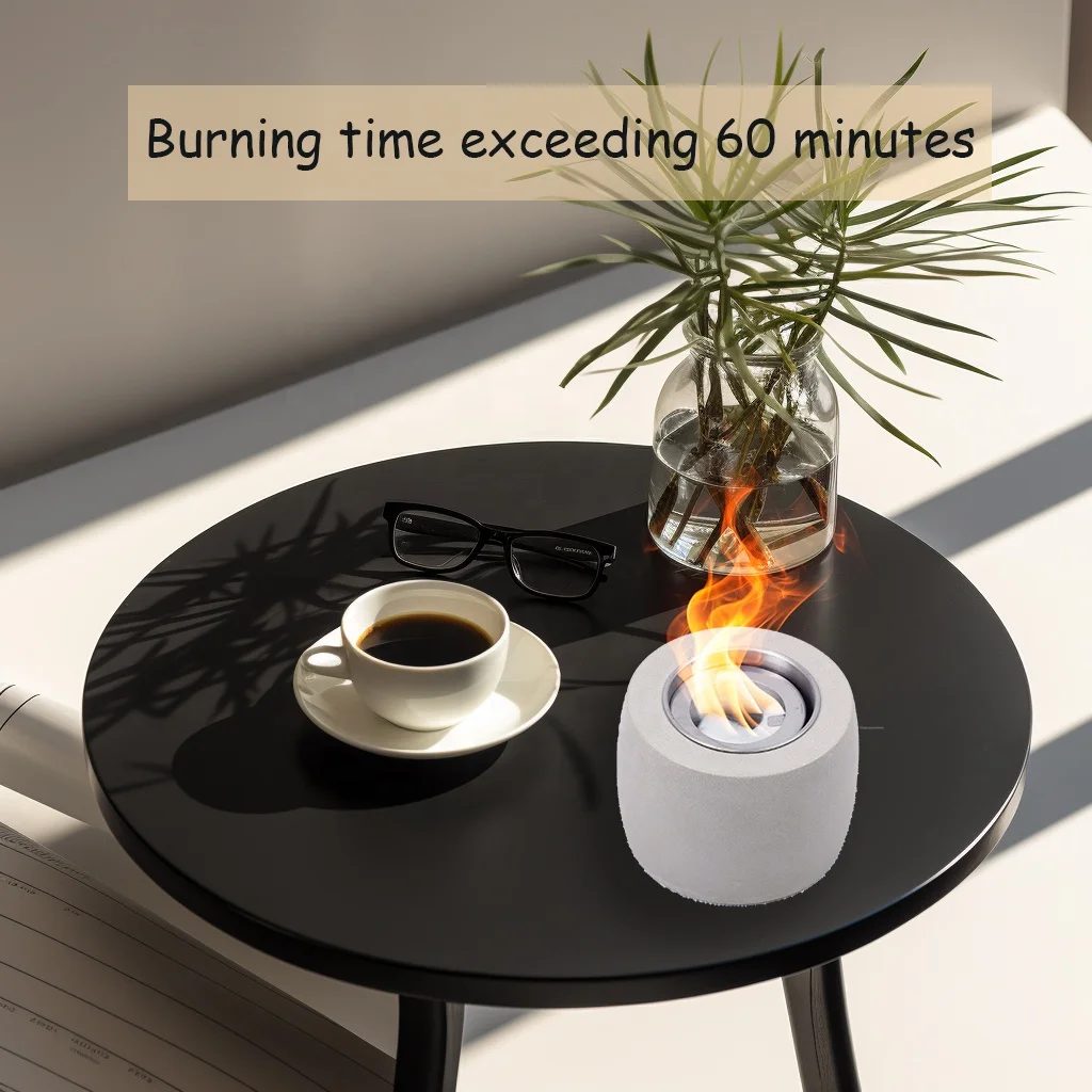 Portable Fireplace Smokeless Table Top Fire Bowl Personal Ethanol Fire Pit Alcohol Ethanol Fireplace