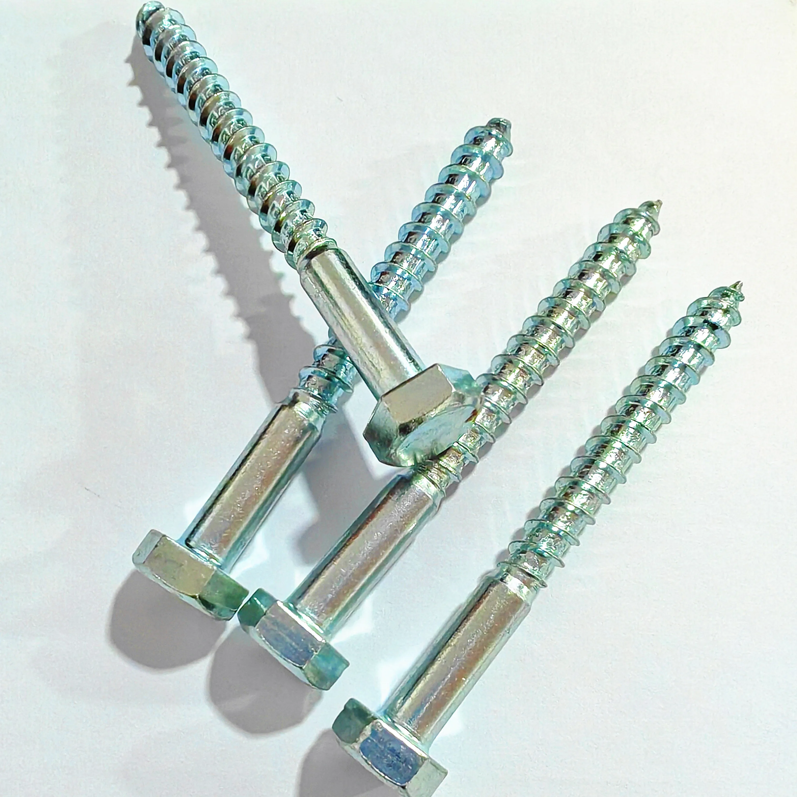 Q235 steel galvanized wood screws