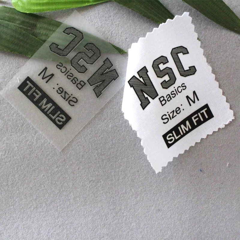 Factory price custom foil tpu heat transfer garment labels