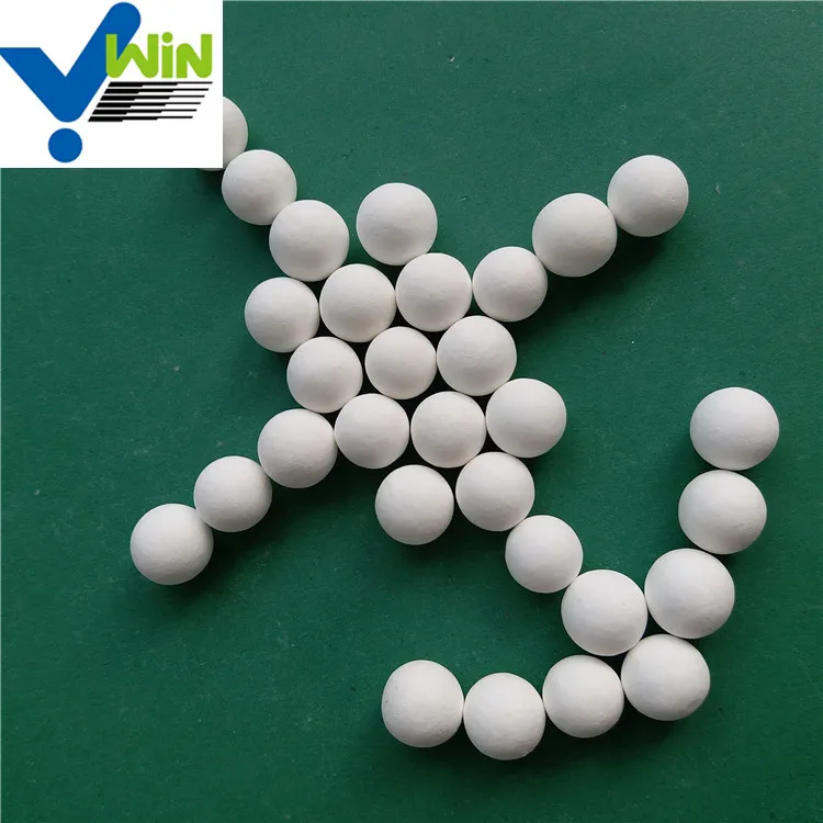 99% Alumina Ceramic Beads Inert Porcelain Media Balls for Support Catalyst