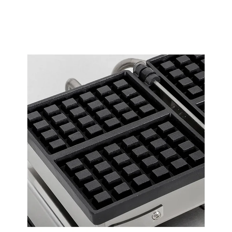 Hot Selling Rotary Electric Commercial Belgian Waffle Maker Non-Stick Stainless Steel Snack Equipment for Home Restaurant Use