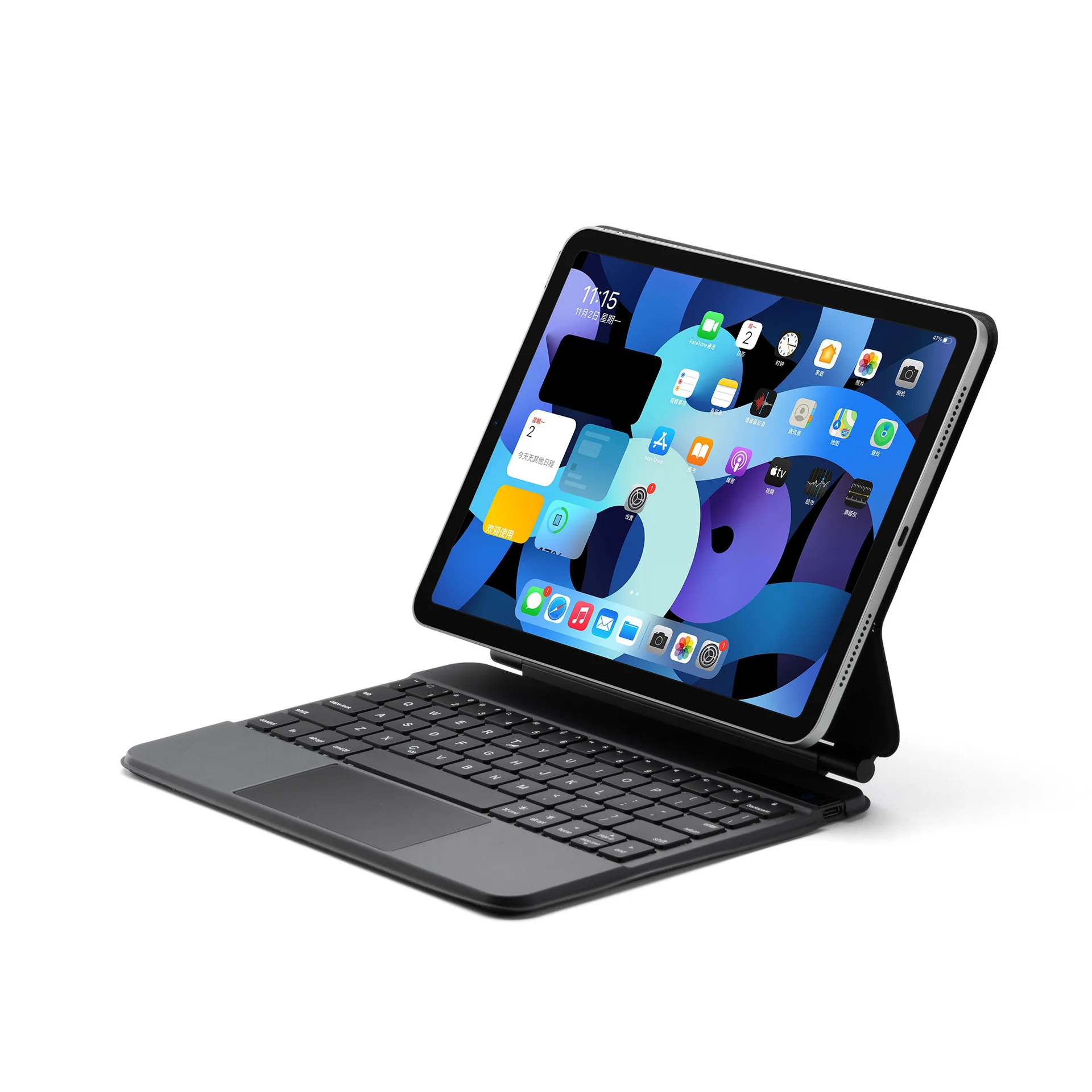 Wireless keyboard magnetic backlit tablet protect case for ipad pro 11inch