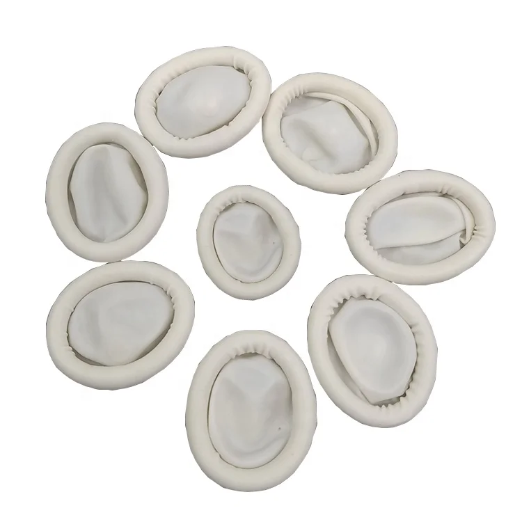 Wholesale High Quality Waterproof Disposable White Antistatic Latex Finger Cot