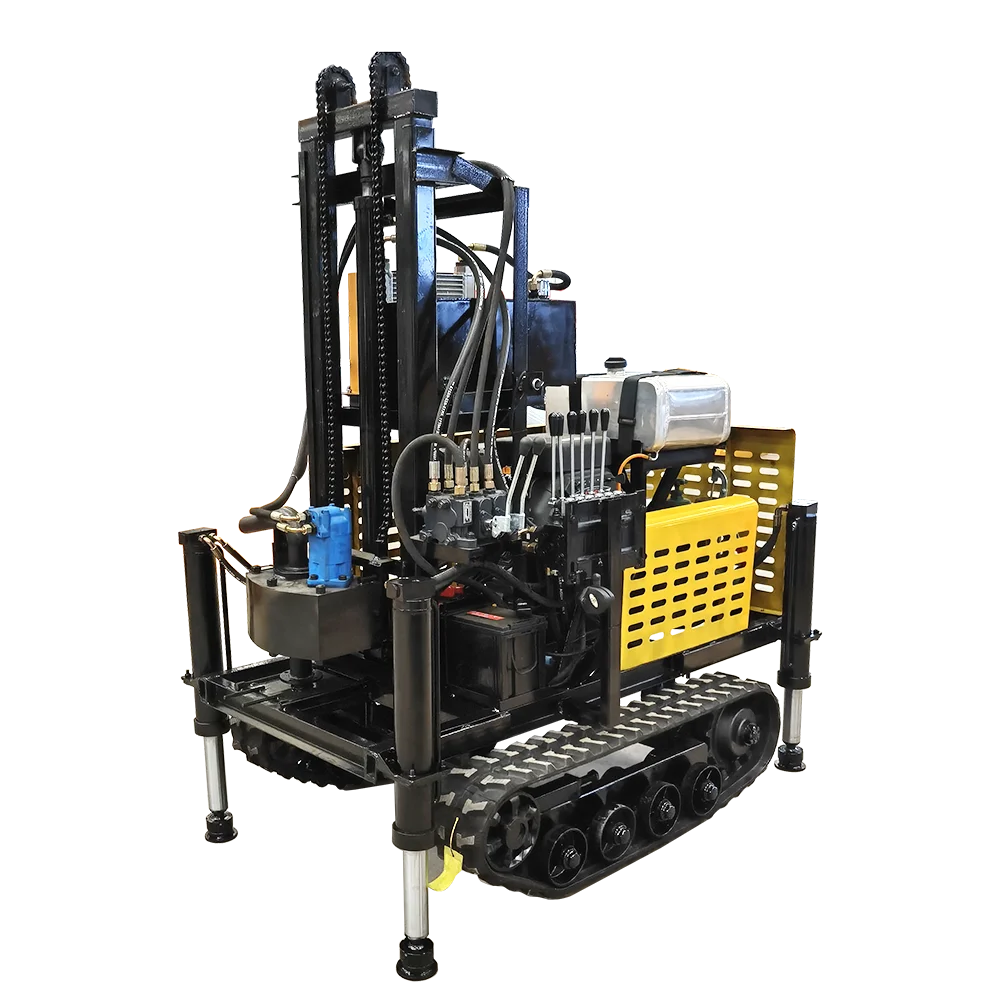 Water well drilling rig Mobile drilling rig 120m 150m 200m deep well drilling rig