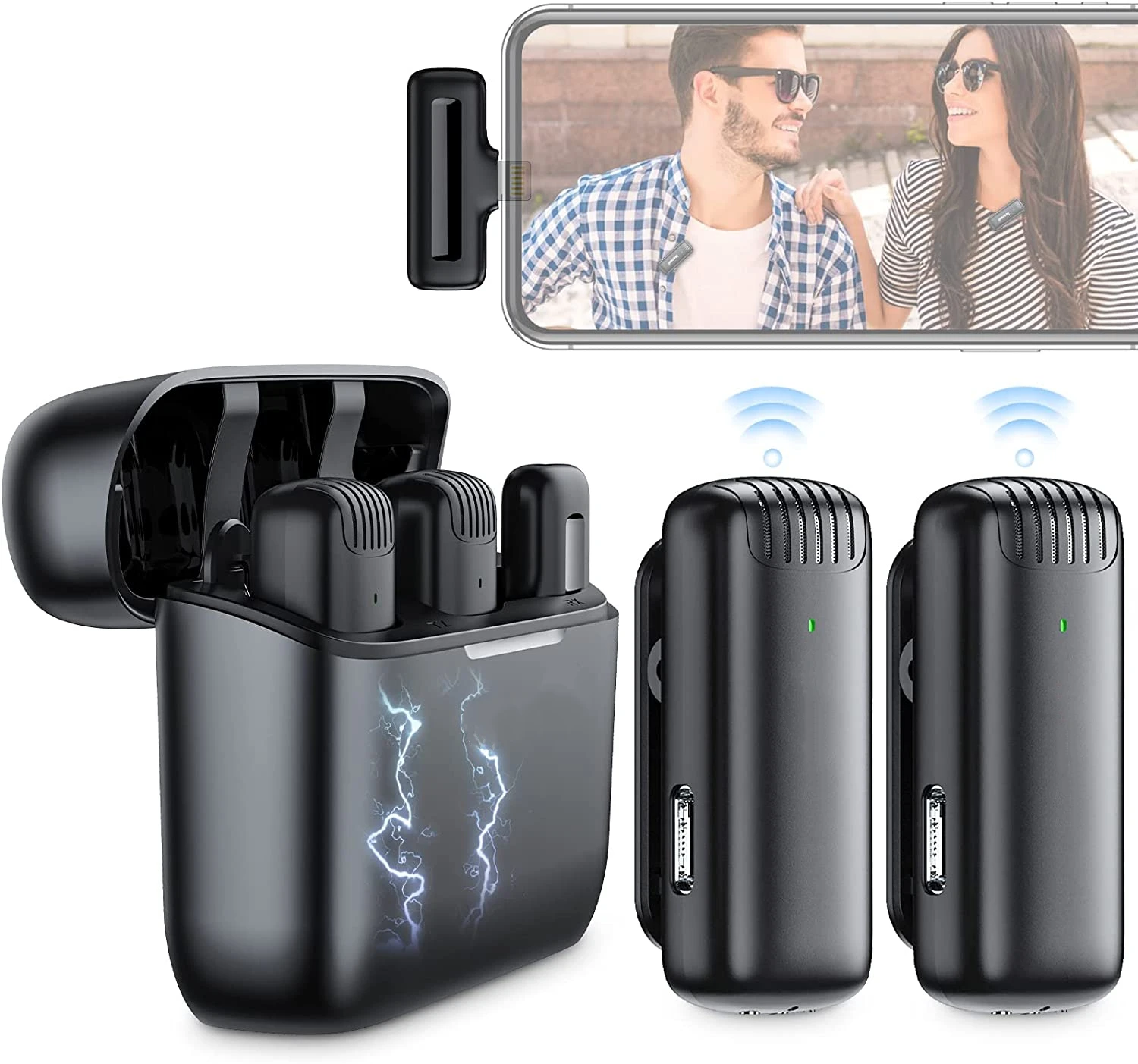 wireless microphone outdoor lapel clip professional uhf wireless microphone for camera sound card