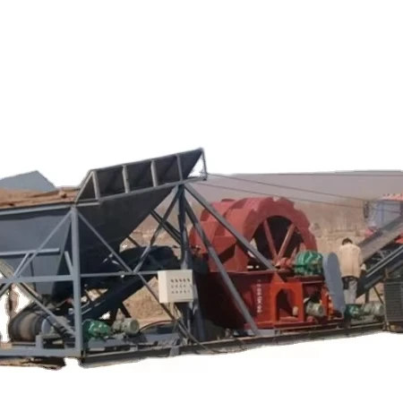 High Quality 150-200TPH Sand Screening and Washing Equipment for Alluvial Sand Mining