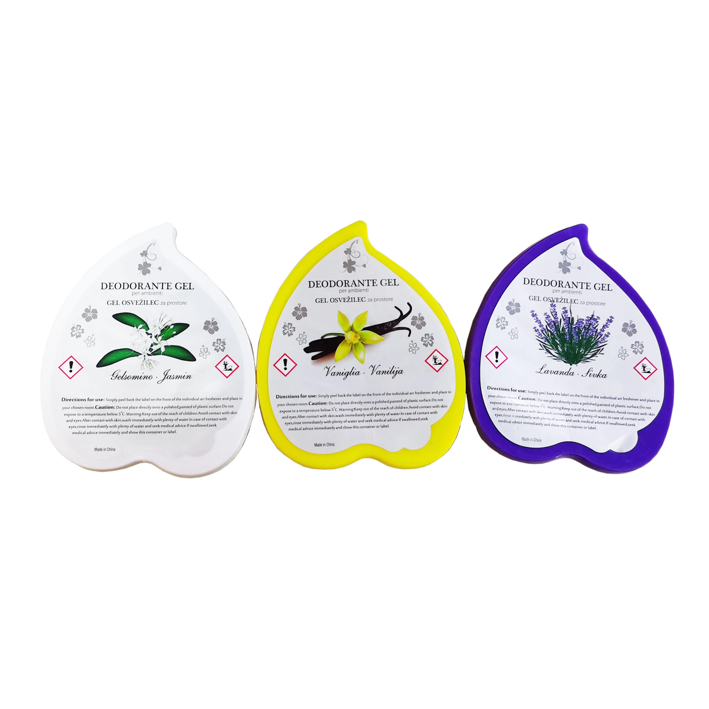 Factory Direct Sale Eco-Friendly aroma fresh  Fragrance Solid Gel Home Bathroom Air Freshener