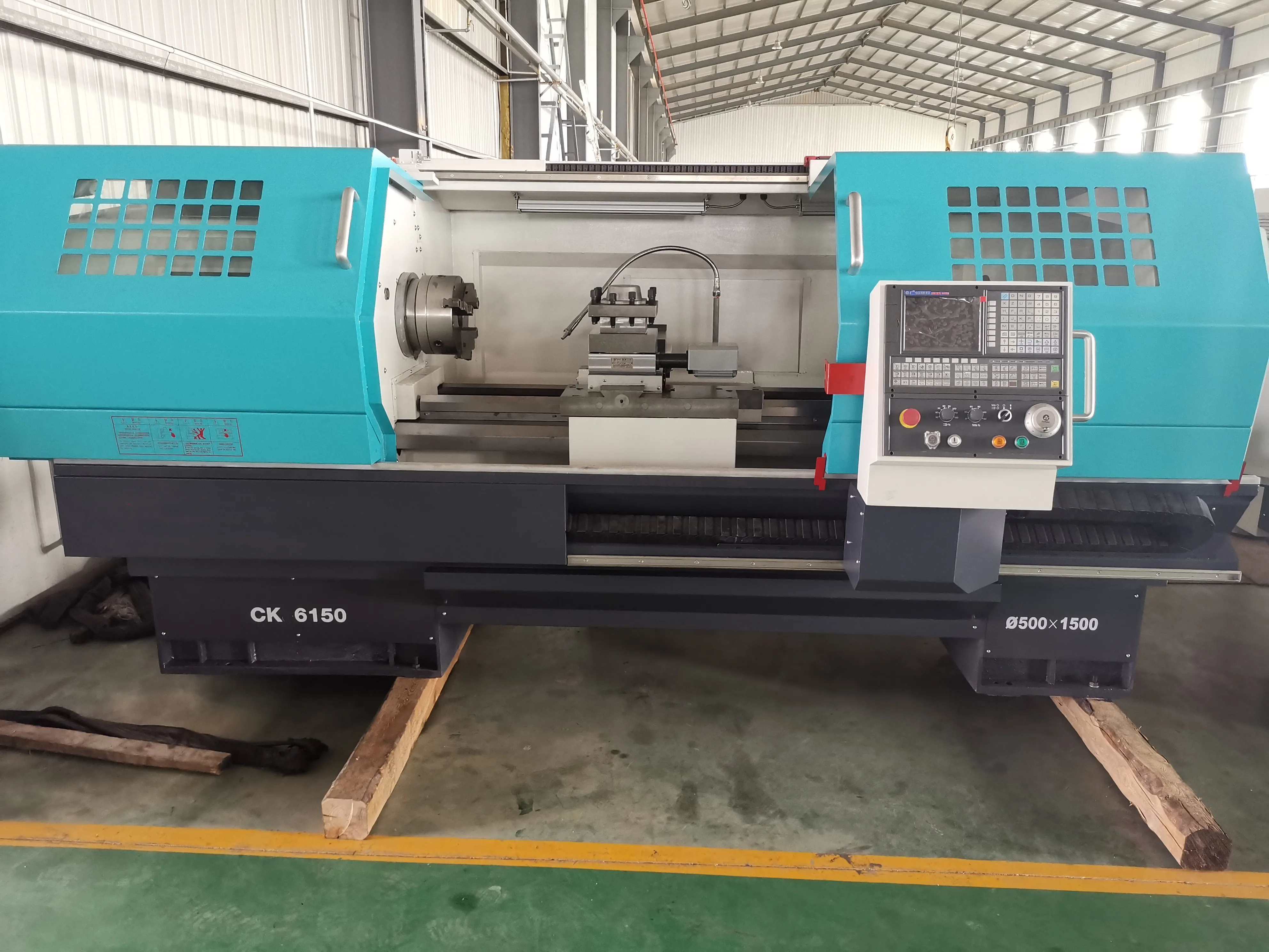 metal lathe ck6150 flat bed cnc lathe machine price manual lathe factory wholesale price