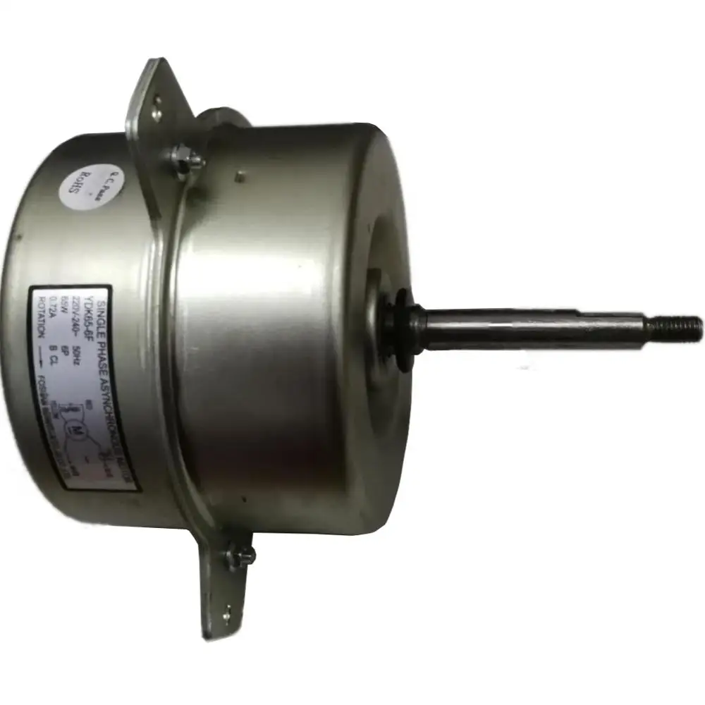 Asynchronous Electric AC Motor Single Phase 4-5hp Outdoor Unit 36000-60000BTU 30W Air Conditioner Fan Motor