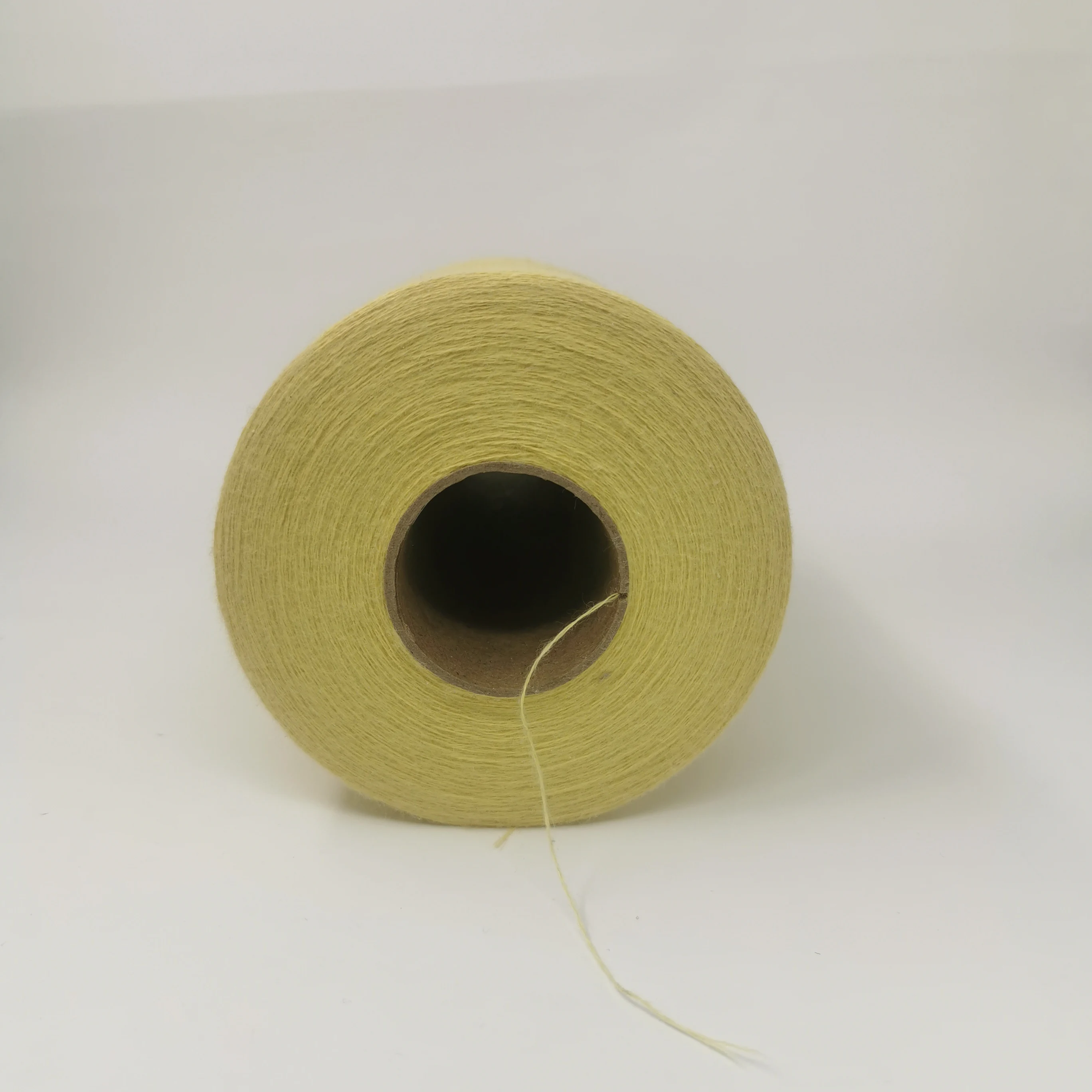 High Streagth Good Quality Yellow Para Aramid Spun Yarn for Knitting