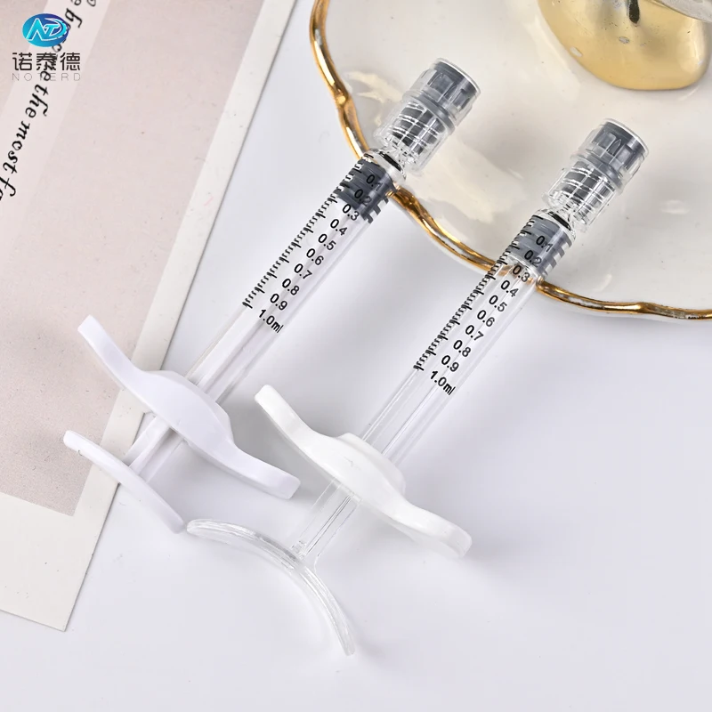 High Quality 1ml long Glass Syringes Cosmetic for Beauty Products