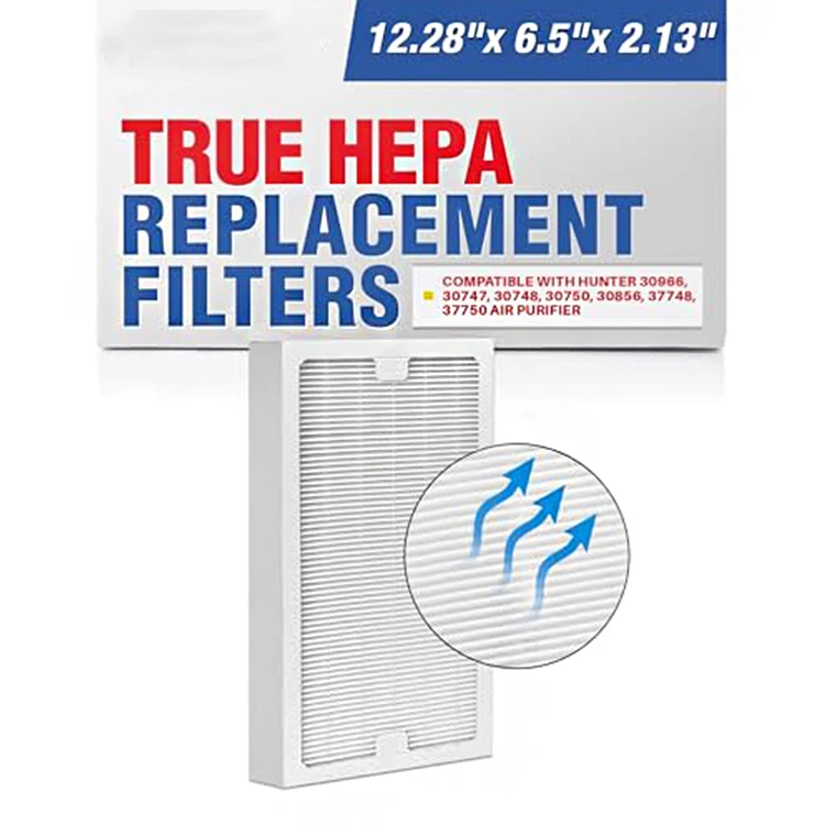 manufacturer custom filter for Hunter 30964 30965 HEPA replacement filter