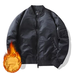 Mens Winter Wear Plus Size Bomber Jacket Coat Thicken Coat For Men And Women Casual NASA Jacket Plain Jacket With Custom Logos
