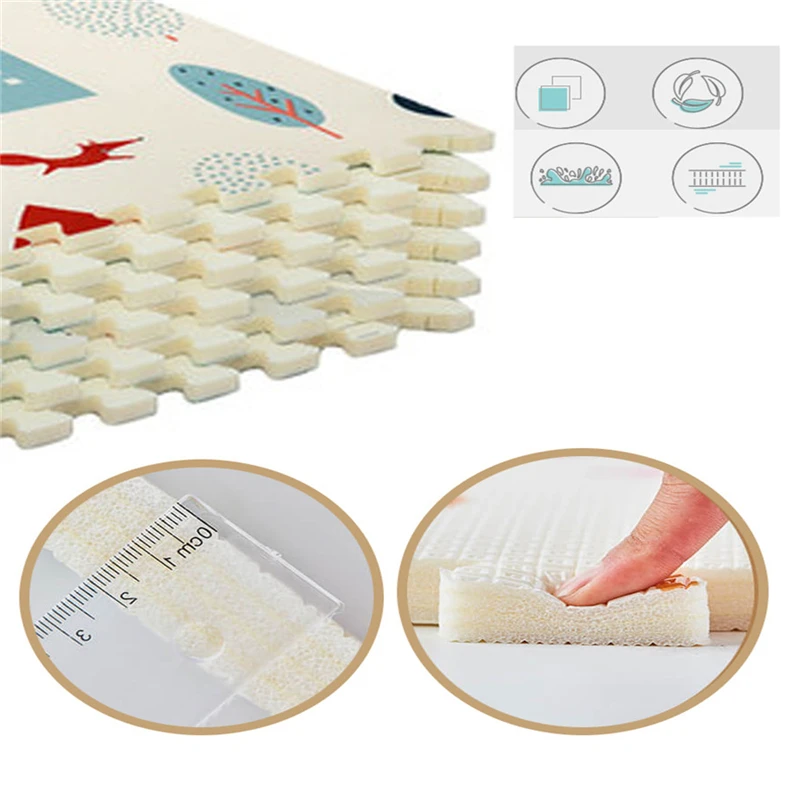 Children Foam Play Mats High Quality baby play mat children playing rolling floor mat