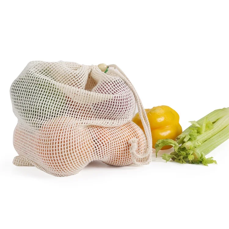 hot sell service shopping mesh cotton fabric for bag for produce