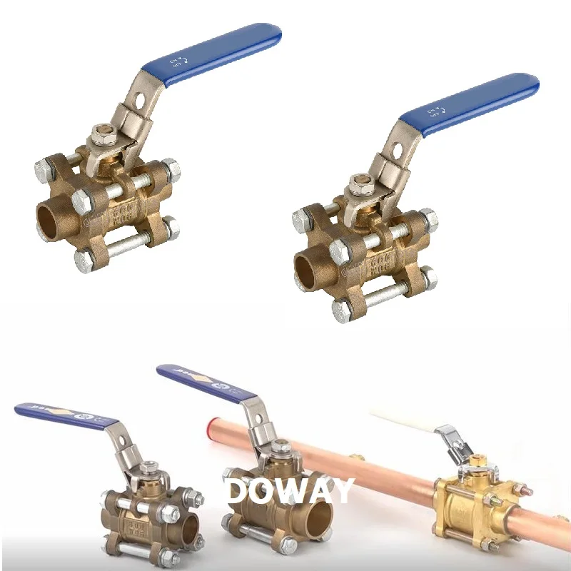  Китайская фабрика OEM 3/4 дюймов медицинский газовый шаровой клапан 600PSI WOG медь K
