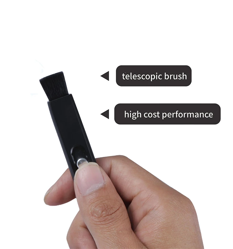 Профессиональная ручка для чистки объектива камеры из микрофибры, очистка оптической машины