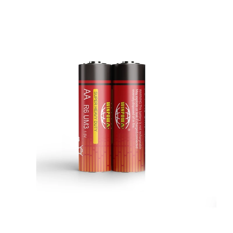 1.5V Carbon Zinc R6 AA Dry Battery For Remote Control