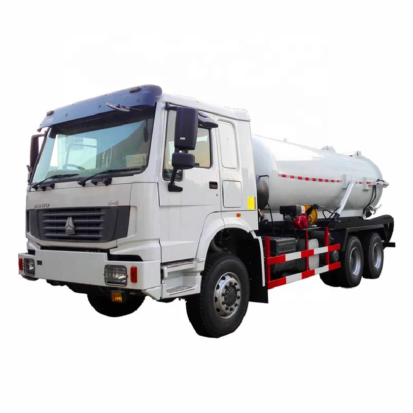 SINOTRUK HOWO всасывание сточных вод 4x2 8000L автомобильный вакуумный насос бак сливы канализационный