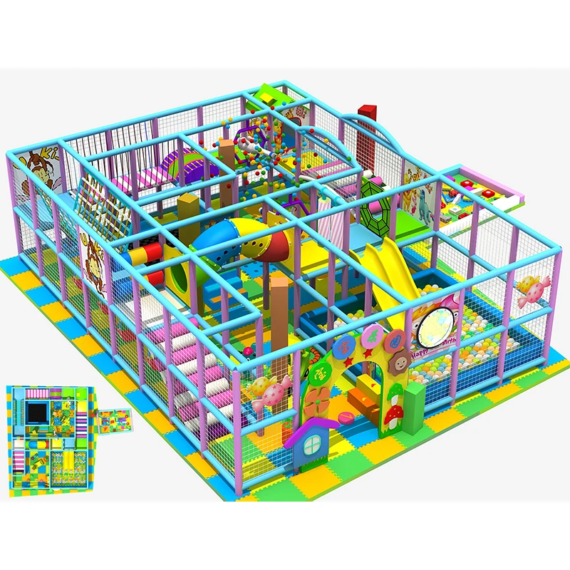 Hot Selling Outdoor and Indoor Playground Kid Games with Good Price and Rich Theme