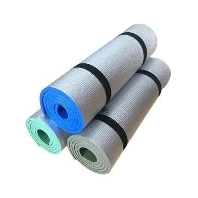 Multiple Color Waterproof 10mm Custom PE Laminated XPE Foam Exercise Camping Sleeping Mat