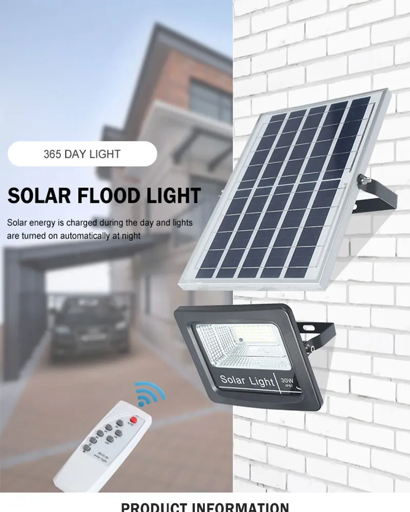 365 Day Light Solar Energy Reflector Garden Light Durable Outdoor Solar Flood Light Led Floodlight LED IP67 90 ABS IP 67 15 Days