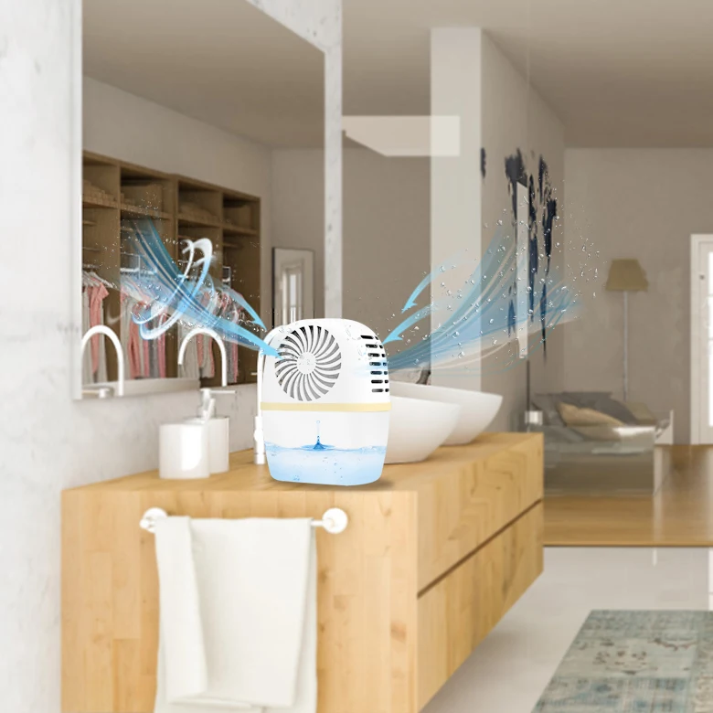 Save place Mini size dehumidifier remove water from the air with silent voice dehumidifier