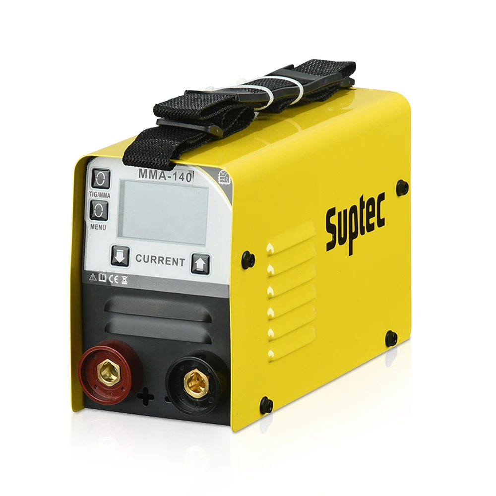 SUPTEC manufacturer digital LCD multifunction igbt inverter mma 140 welding machine lift tig stick welder