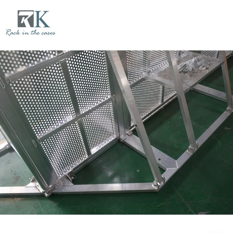 festival concert used TUV ISO9001 aluminum alloy barrier on sale pedestrian safety security security system keyboard controller
